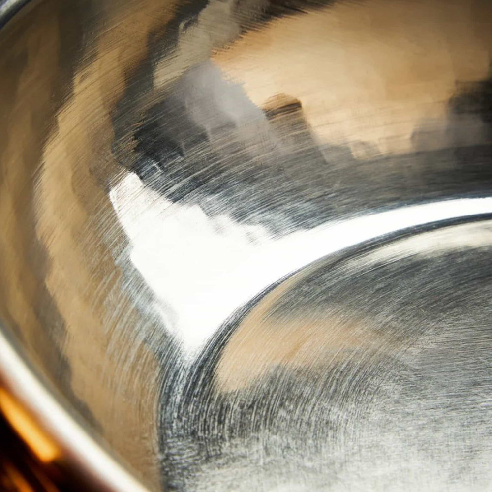 Ruffoni Historia Décor Hammered Copper Chefs Pan with Spoon, 26cm/4L