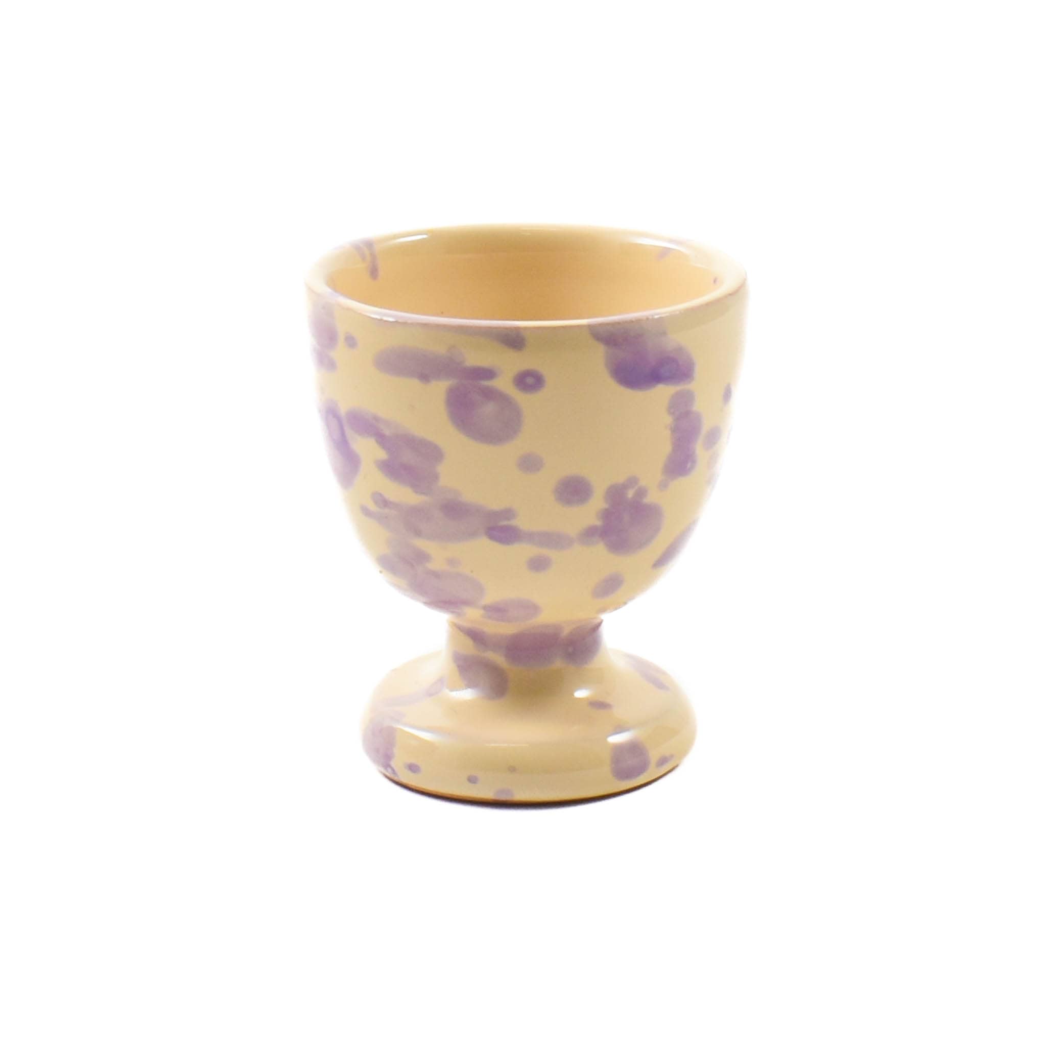 Puglia Lilac Splatter Egg Cup
