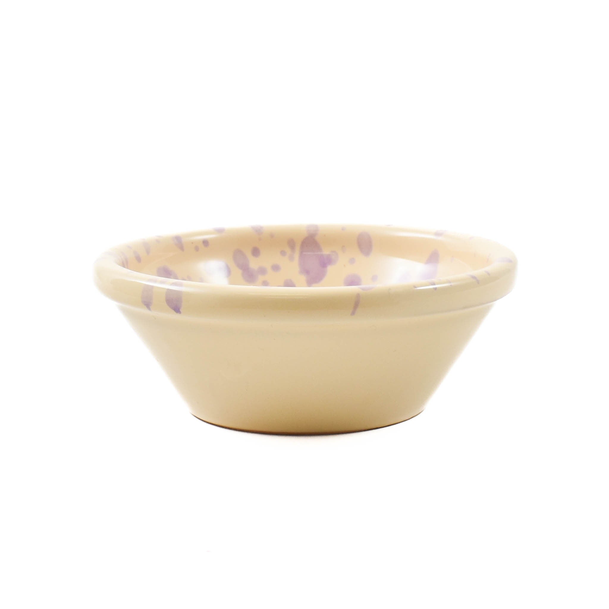 Puglia Lilac Splatter Bowl, 12cm