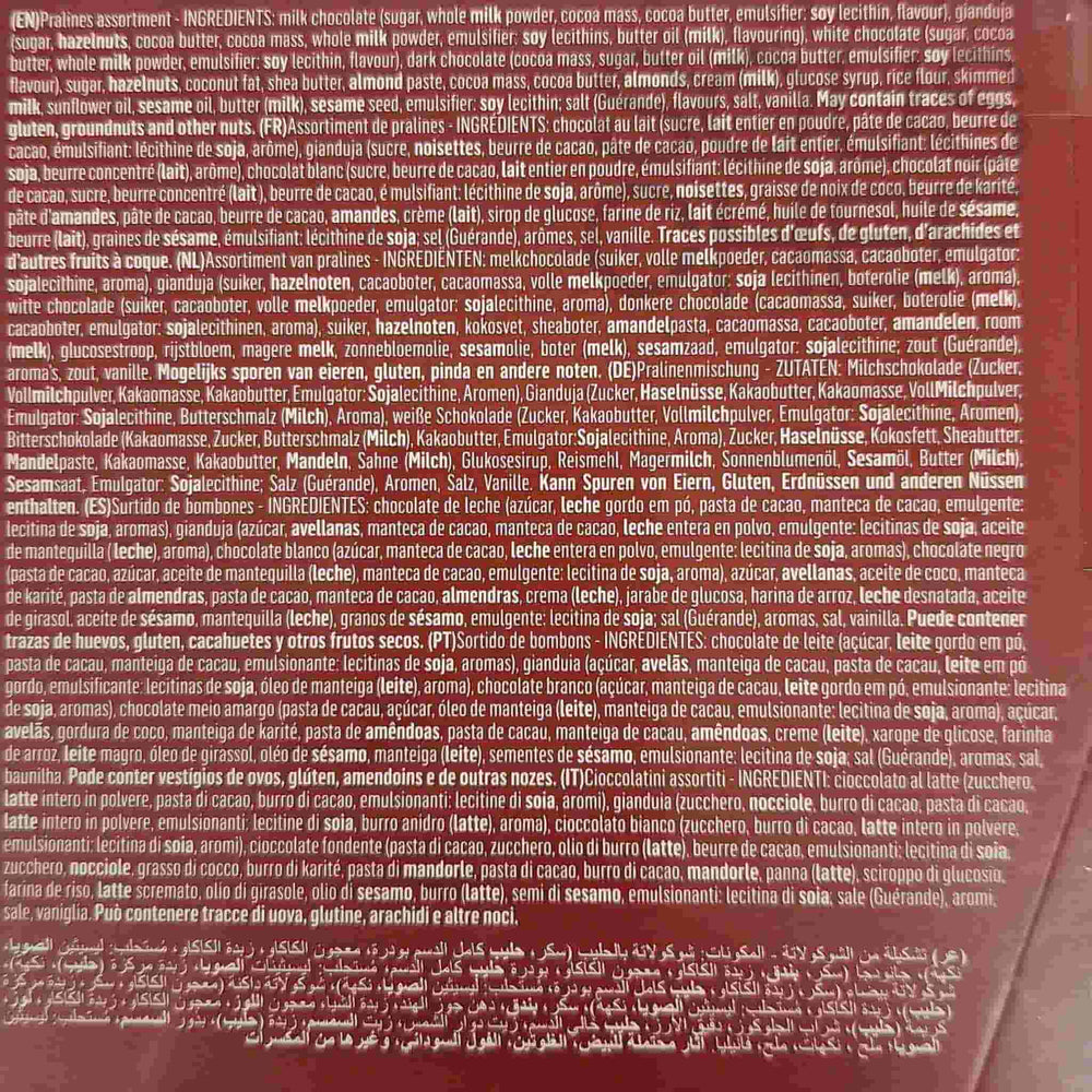 Neuhaus Chocolate Advent Calendar Classic, 277g