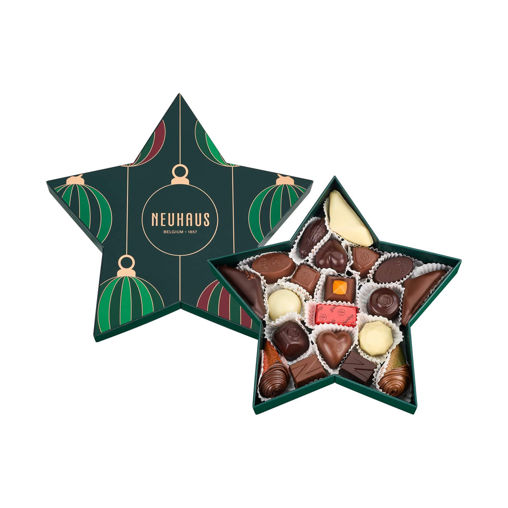 Neuhaus Belgian Chocolates Christmas Star Box - 20 Pieces