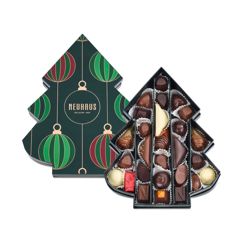 Neuhaus Belgian Chocolates Christmas Tree Box - 27 Pieces
