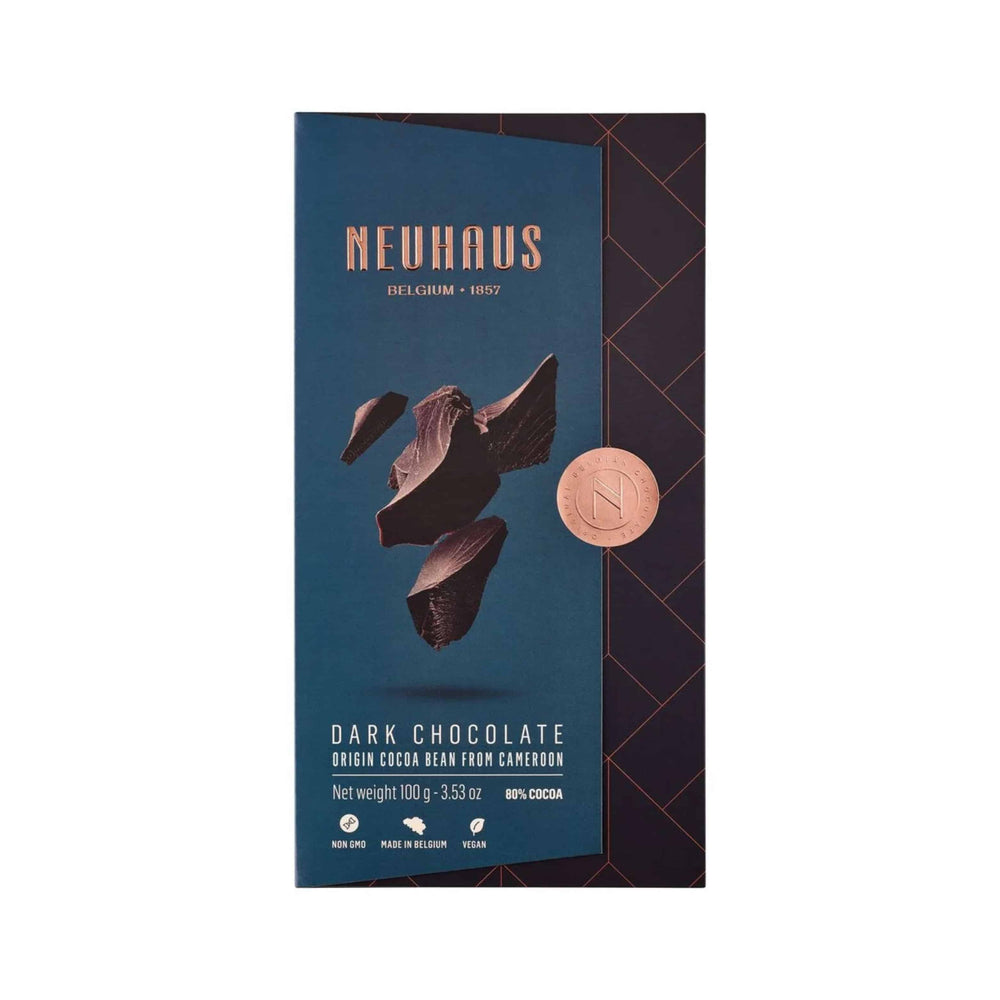 Neuhaus 80% Dark Cameroon Chocolate Bar, 100g