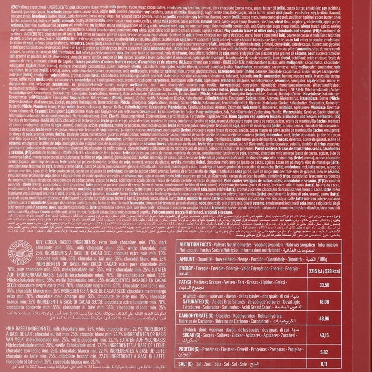 Neuhaus Sharing Chocolate Selection, 822g