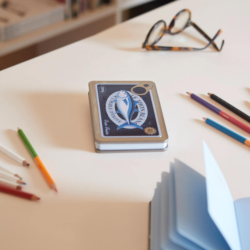 Tinned Fish Notebook, 160 pages