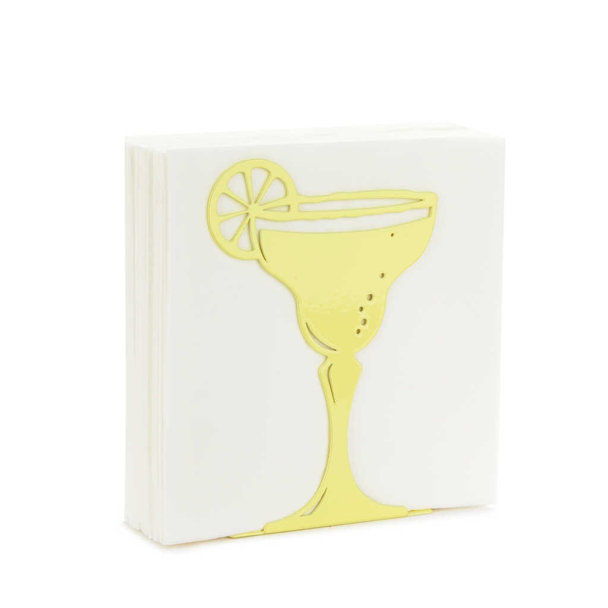 Cocktail Metal Napkin Holder
