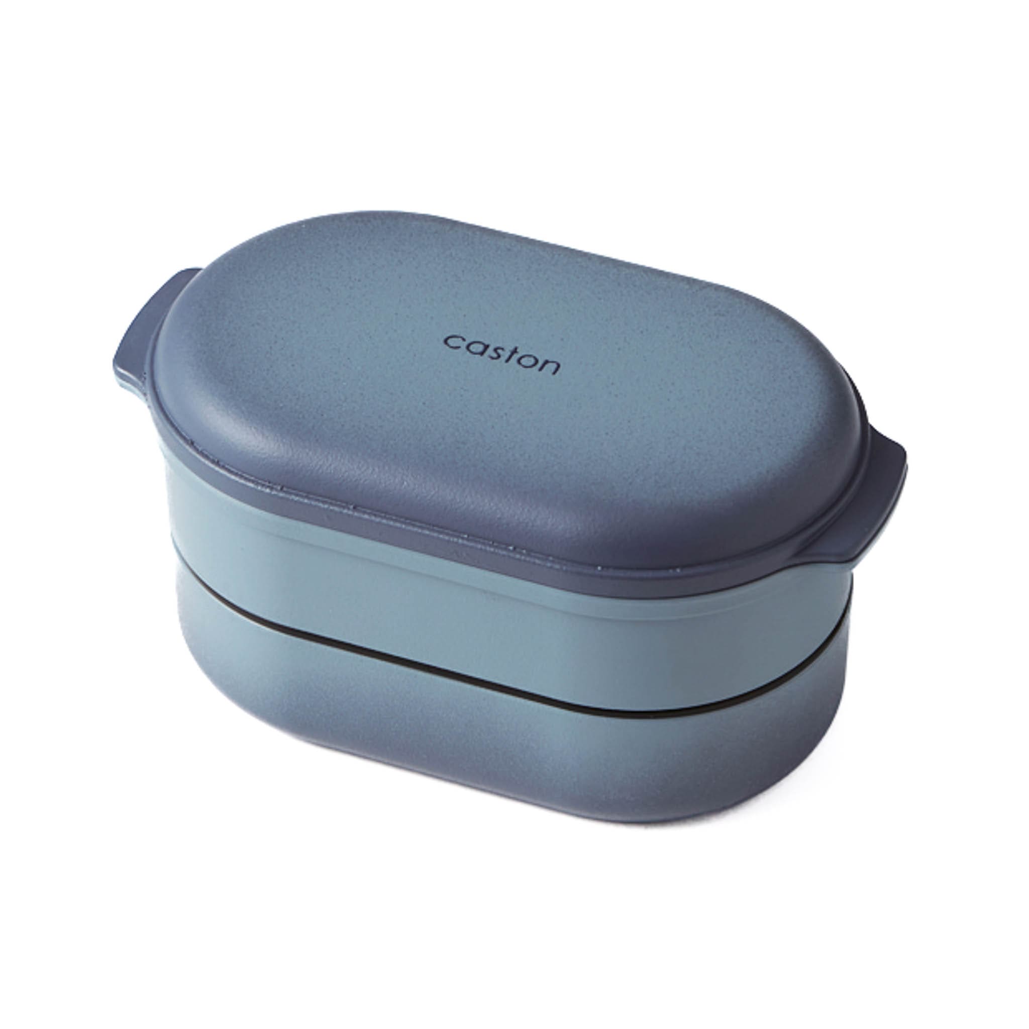 Takenaka Caston Blue Two Compartment Bento Box
