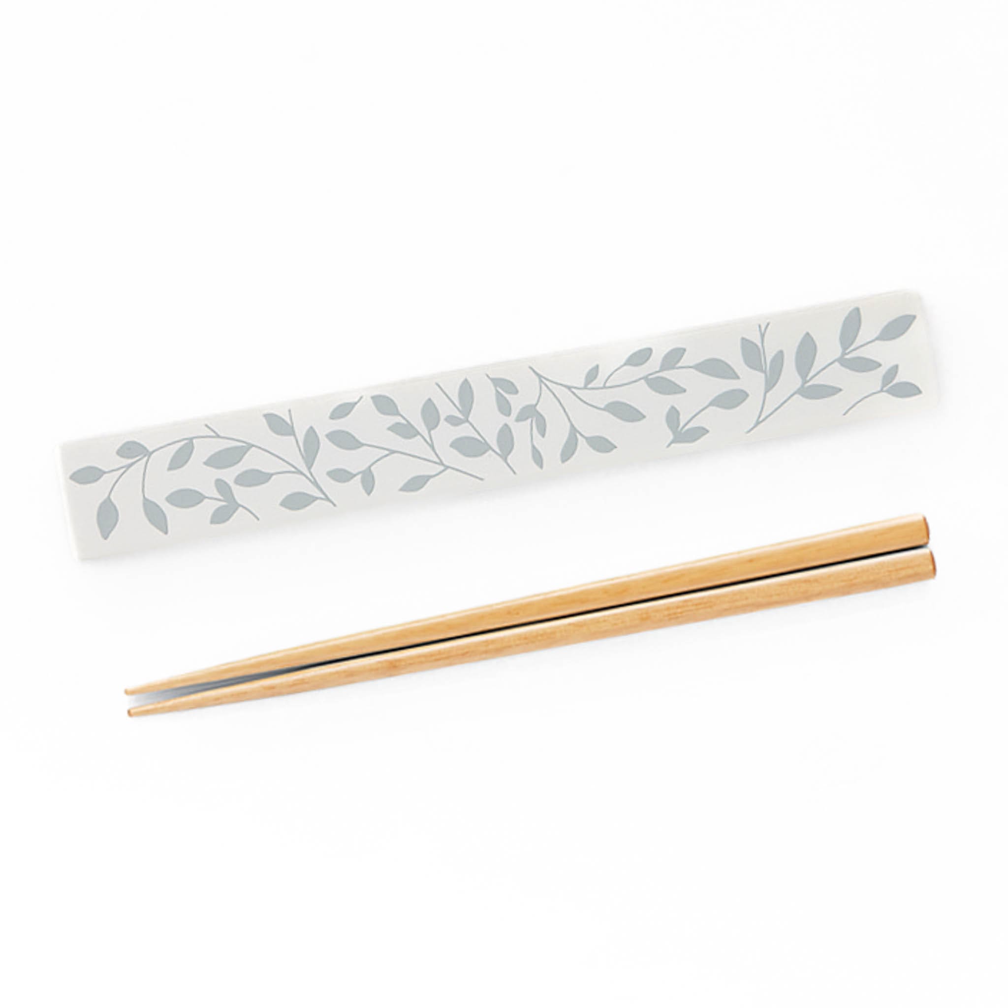 Takenaka Wooden Chopsticks in Floral White Case