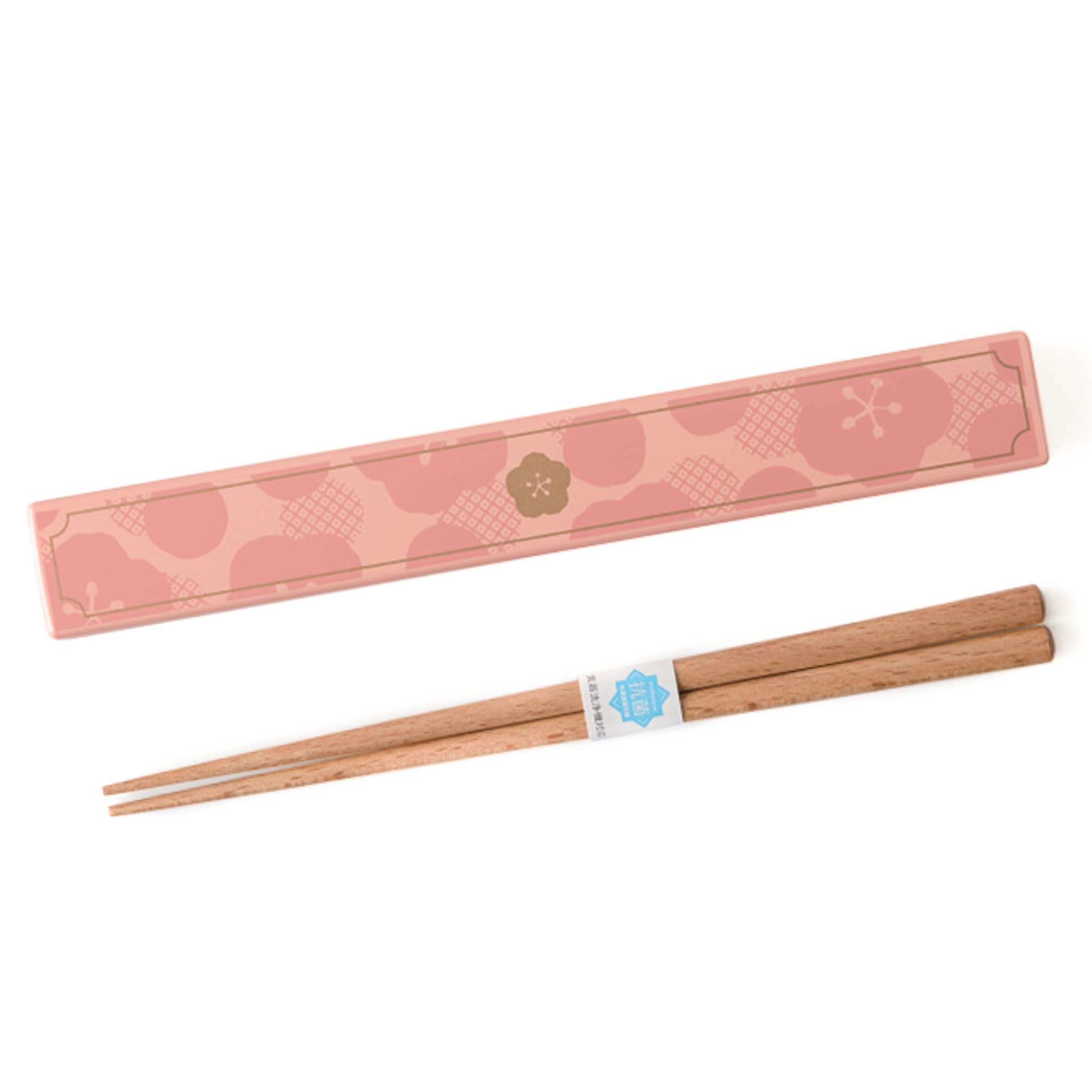 Takenaka Wooden Chopsticks in Pink Case