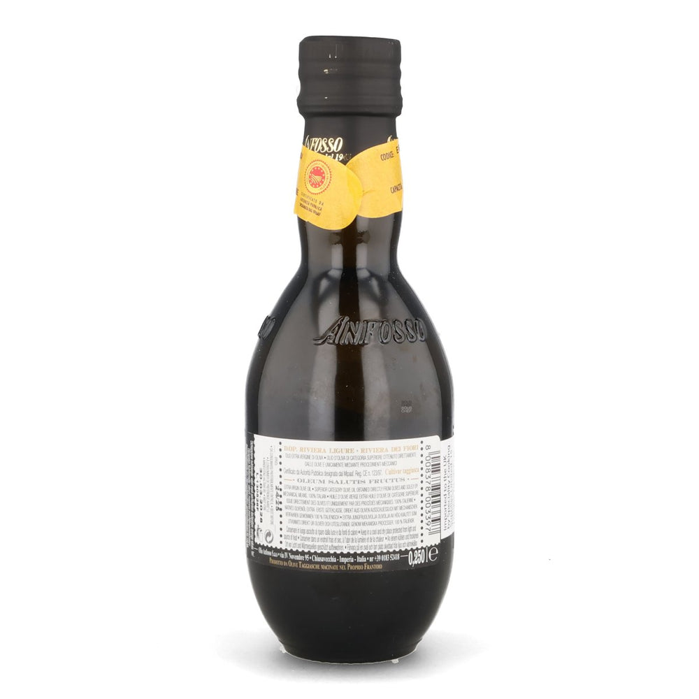 Olio Anfosso Taggiasca DOP Riviera Ligure-Riviera dei Fiori Extra Virgin Olive Oil