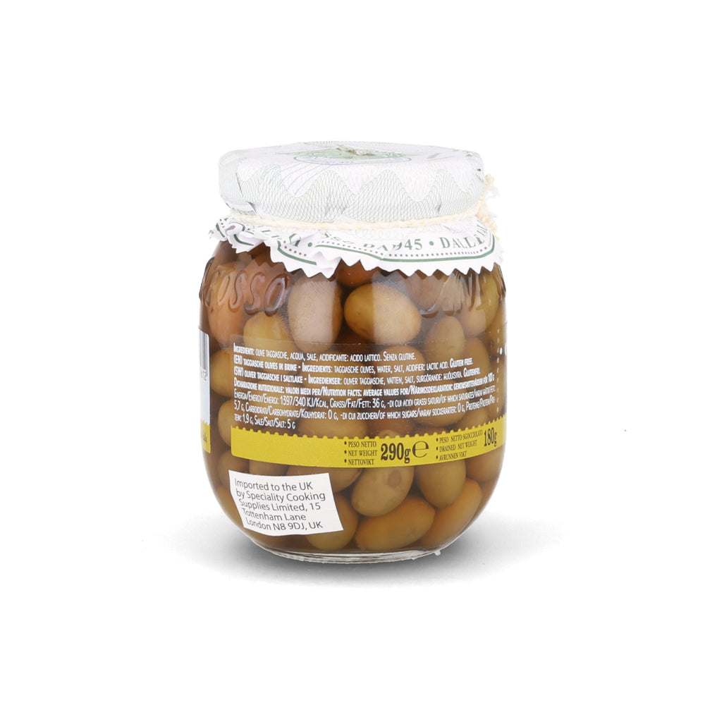 Olio Anfosso Taggiasca Olives in Brine, 180g