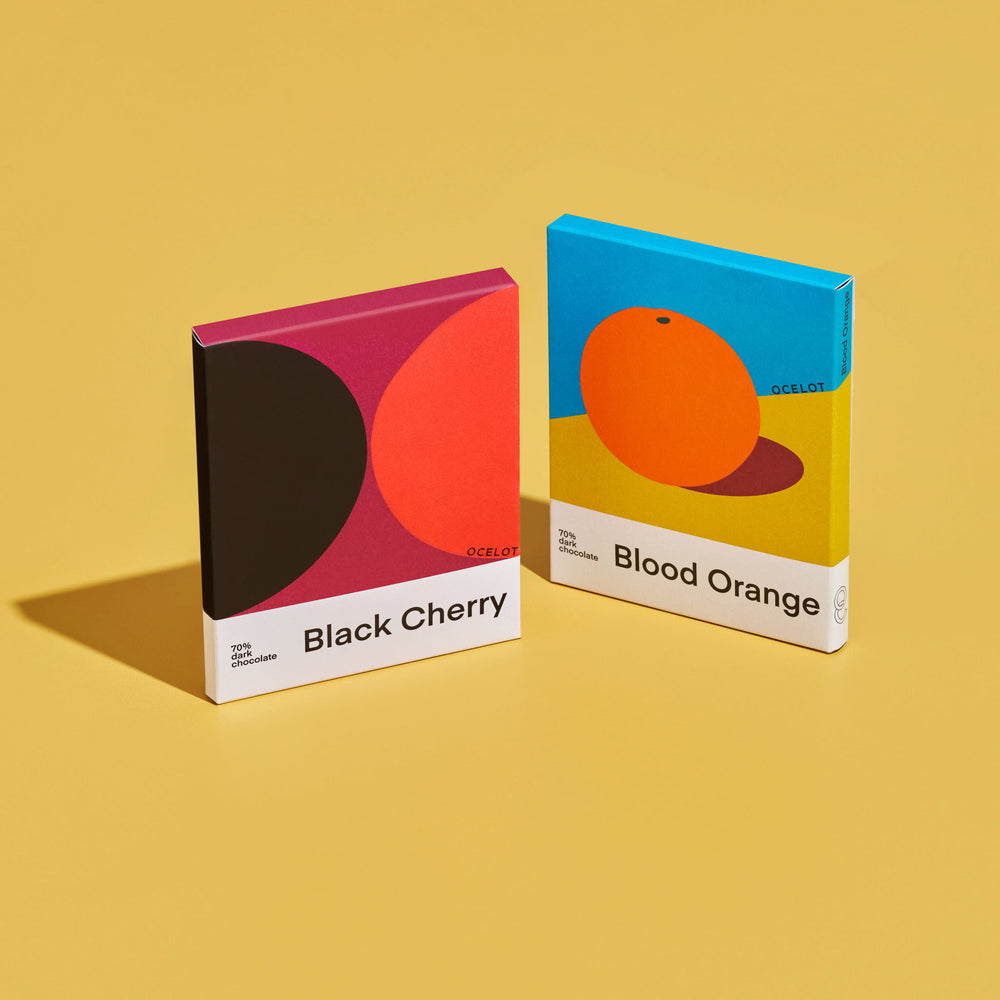 Ocelot Organic Dark Chocolate & Orange Chocolate Bar, 70g