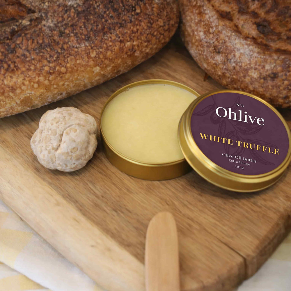 Ohlive White Truffle Extra Virgin Olive Oil Spread, 110g