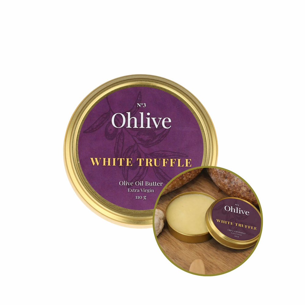 Ohlive White Truffle Extra Virgin Olive Oil Spread, 110g