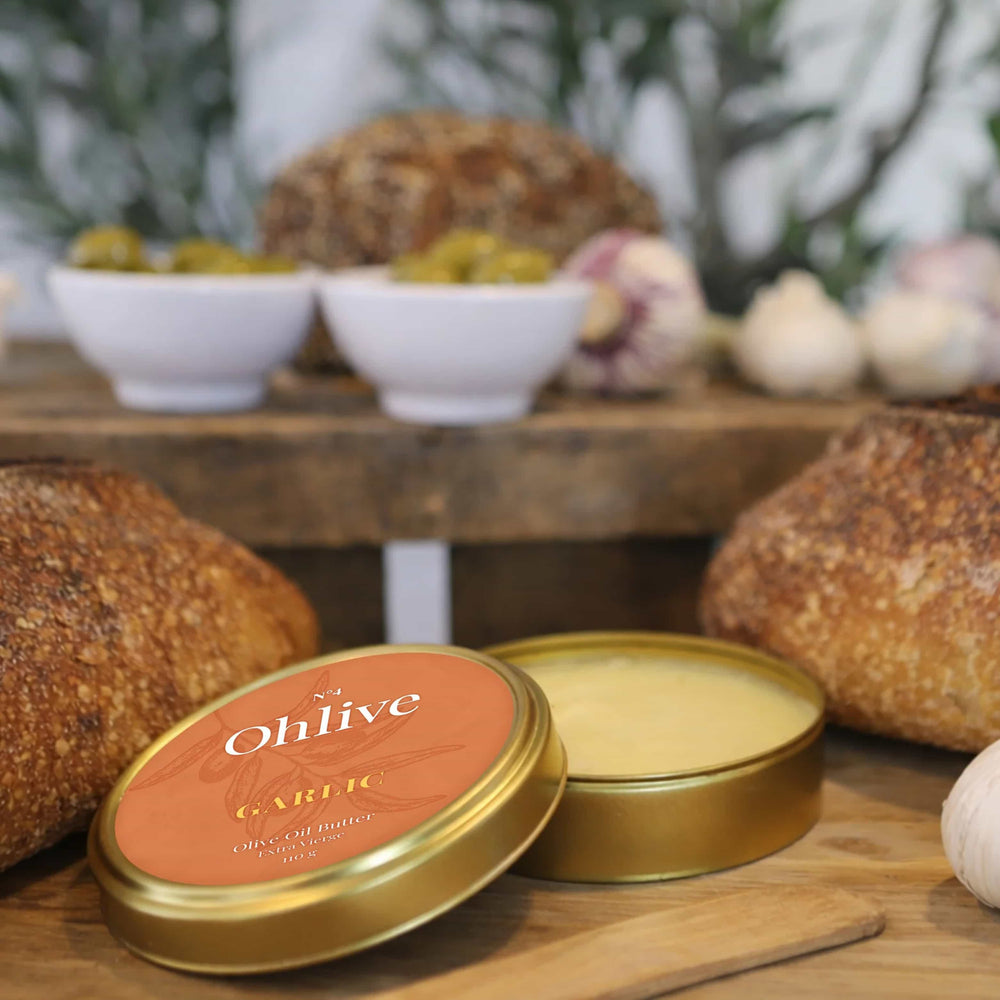Ohlive Garlic Extra Virgin Olive Oil Spread, 110g
