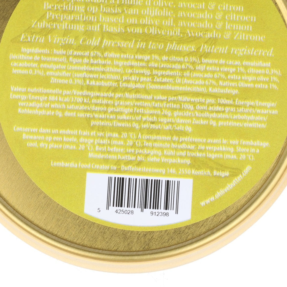 Ohlive Lemon & Avocado Oil Spread, 110g
