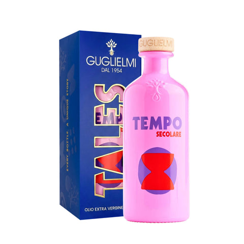 Olio Guglielmi Tales Tempo Secolare Extra Virgin Olive Oil in Gift Box, 500ml