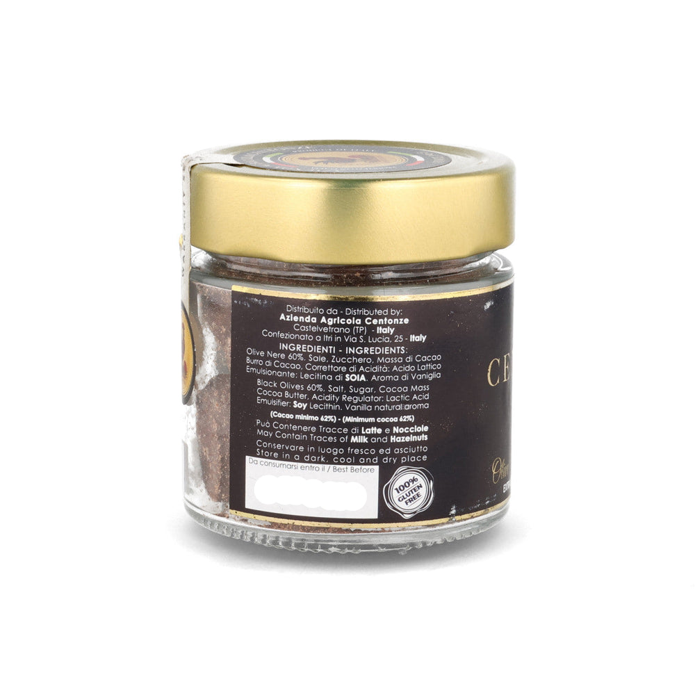 Centonze Extra Dark Chocolate Covered Black Olives, 120g