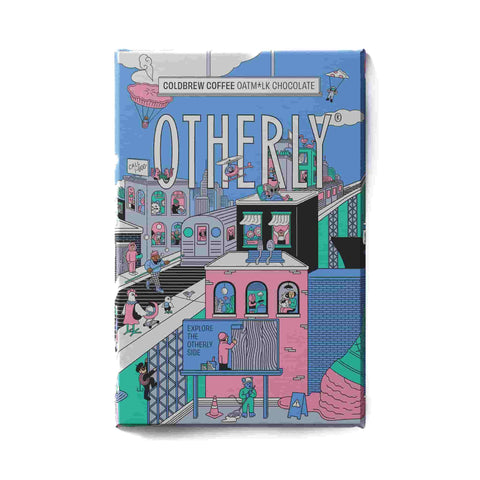 Otherly Cold Brew Coffee Oatm*lk Chocolate Bar, 120g