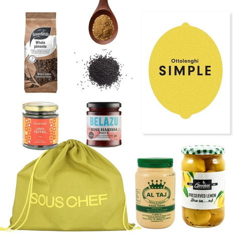 Ottolenghi Simple Cookbook & Ingredients Set