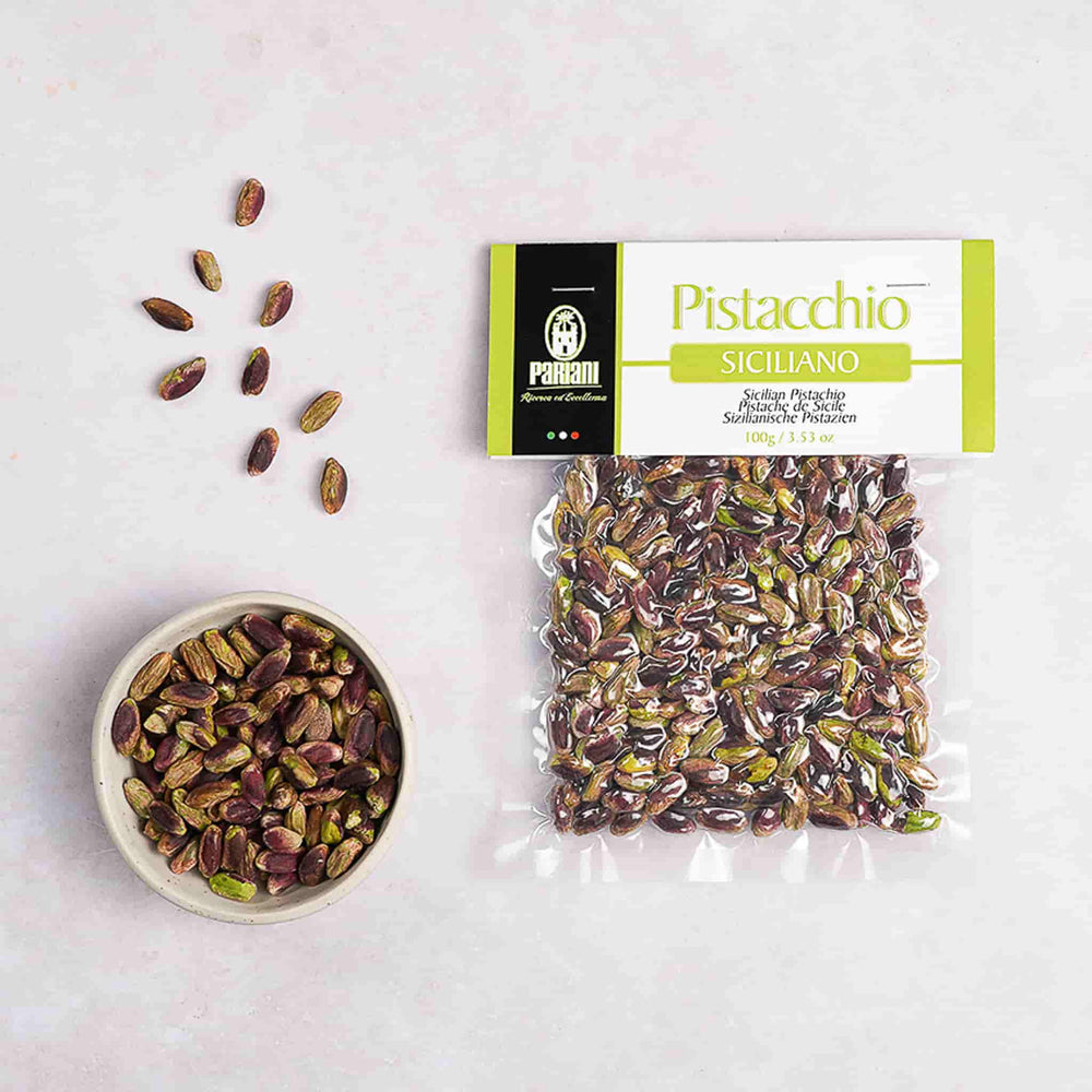 Pariani Whole Sicilian Pistachio, 100g