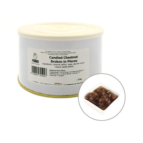 Pariani Candied Chestnut Broken In Pieces, 2kg