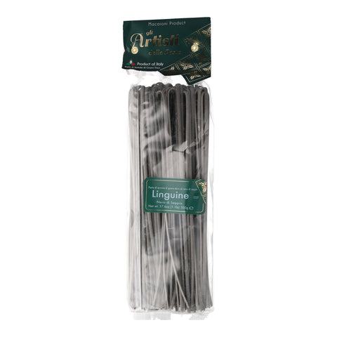 Fabbrica della Pasta IGP Squid Ink Linguine, 500g