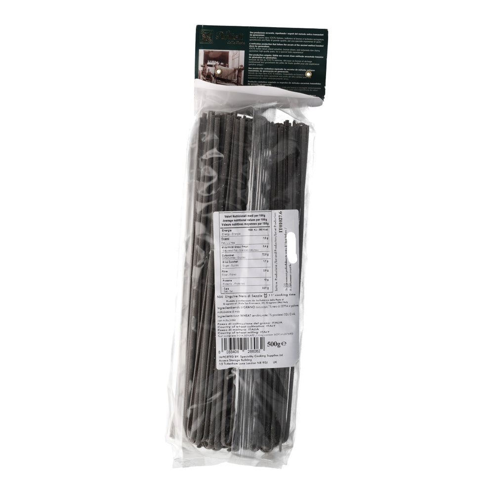 Fabbrica della Pasta IGP Squid Ink Linguine, 500g