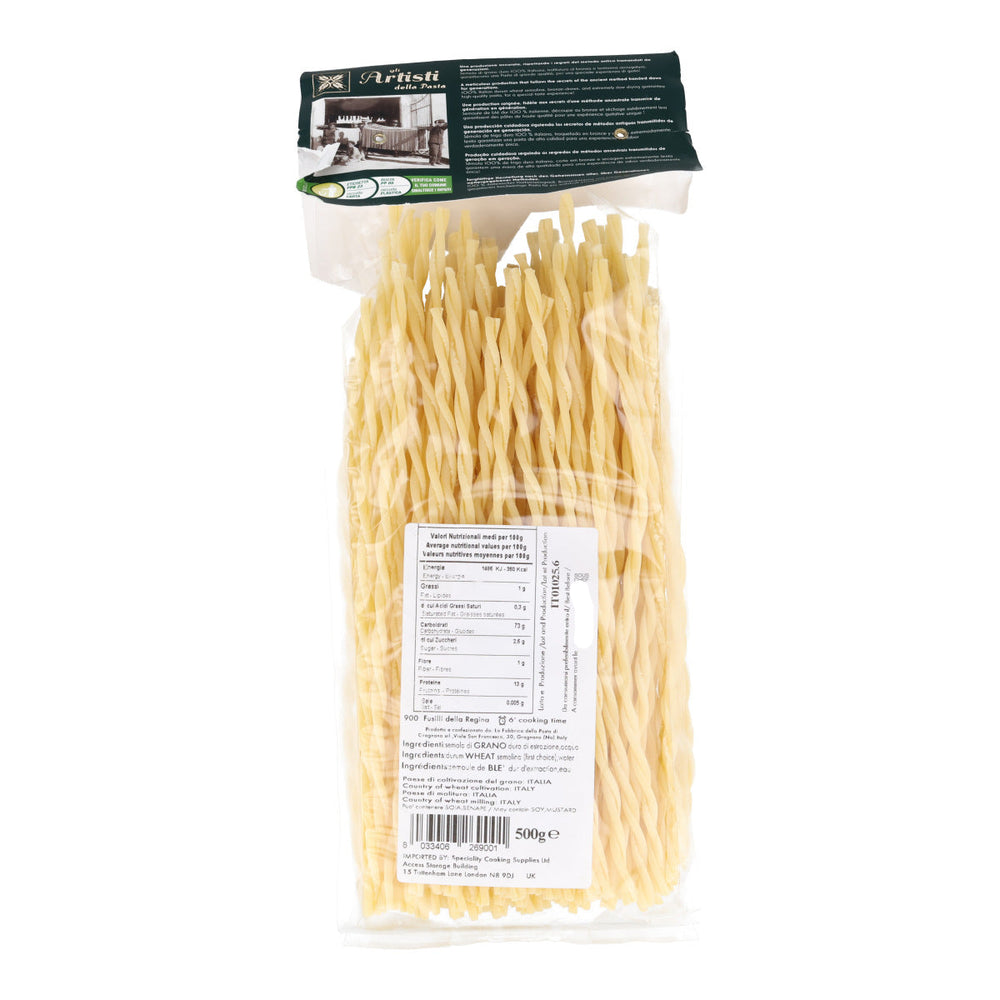 Fabbrica della Pasta IGP Fusilli della Regina, 500g