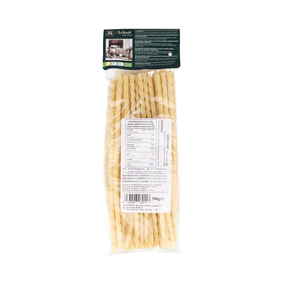 Fabbrica della Pasta IGP Fusilli di Gragnano. 500g