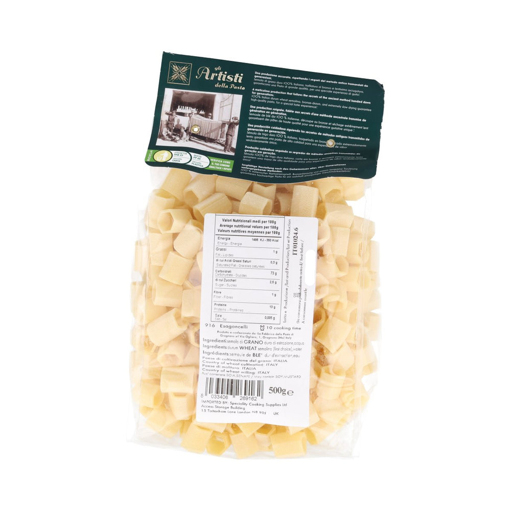 Fabbrica della Pasta IGP Esagoncelli, 500g