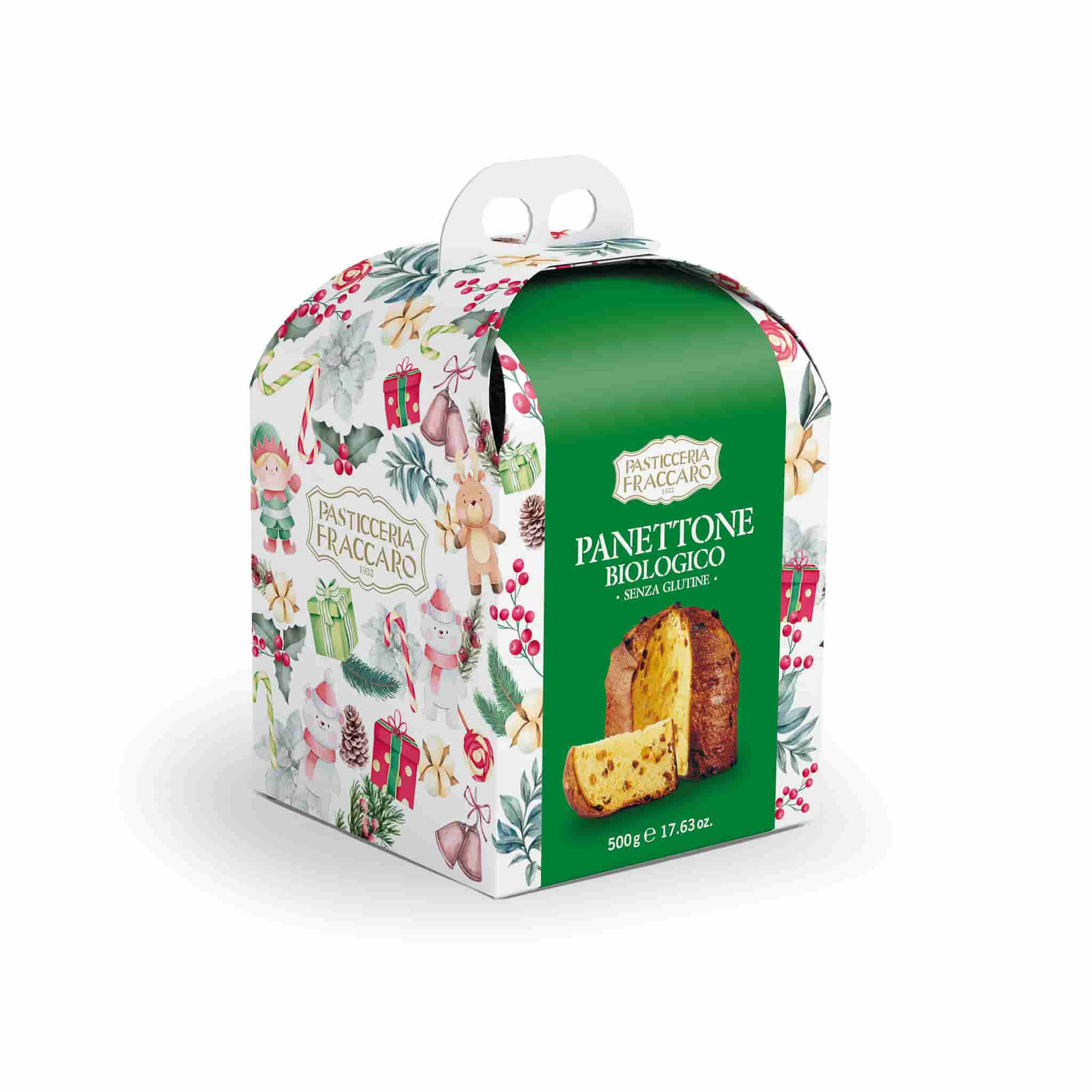 Pasticceria Fraccaro Organic Gluten Free Panettone, 500g