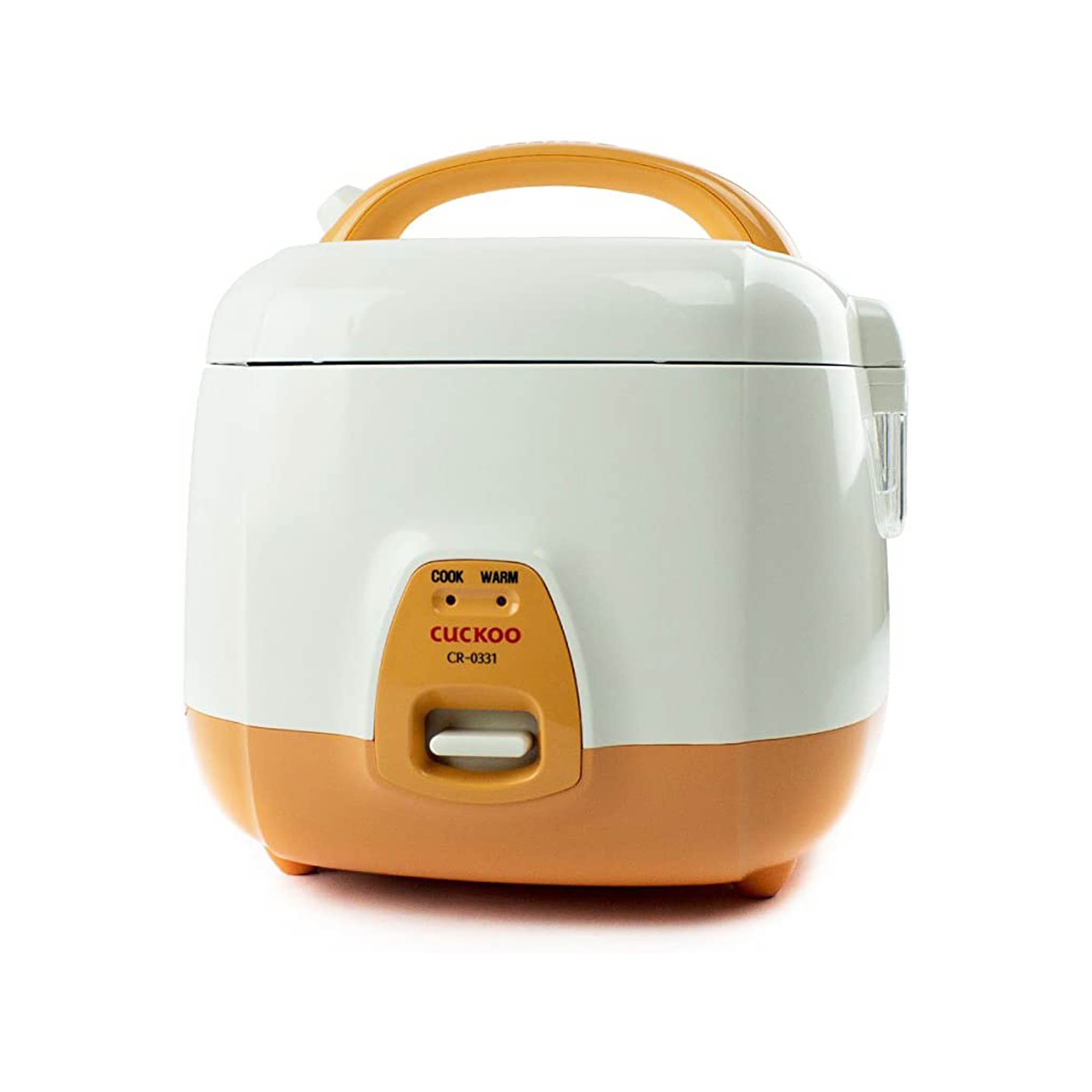 Cuckoo 3 Person Orange Electric Rice Cooker, 540ml | Buy online UK ...