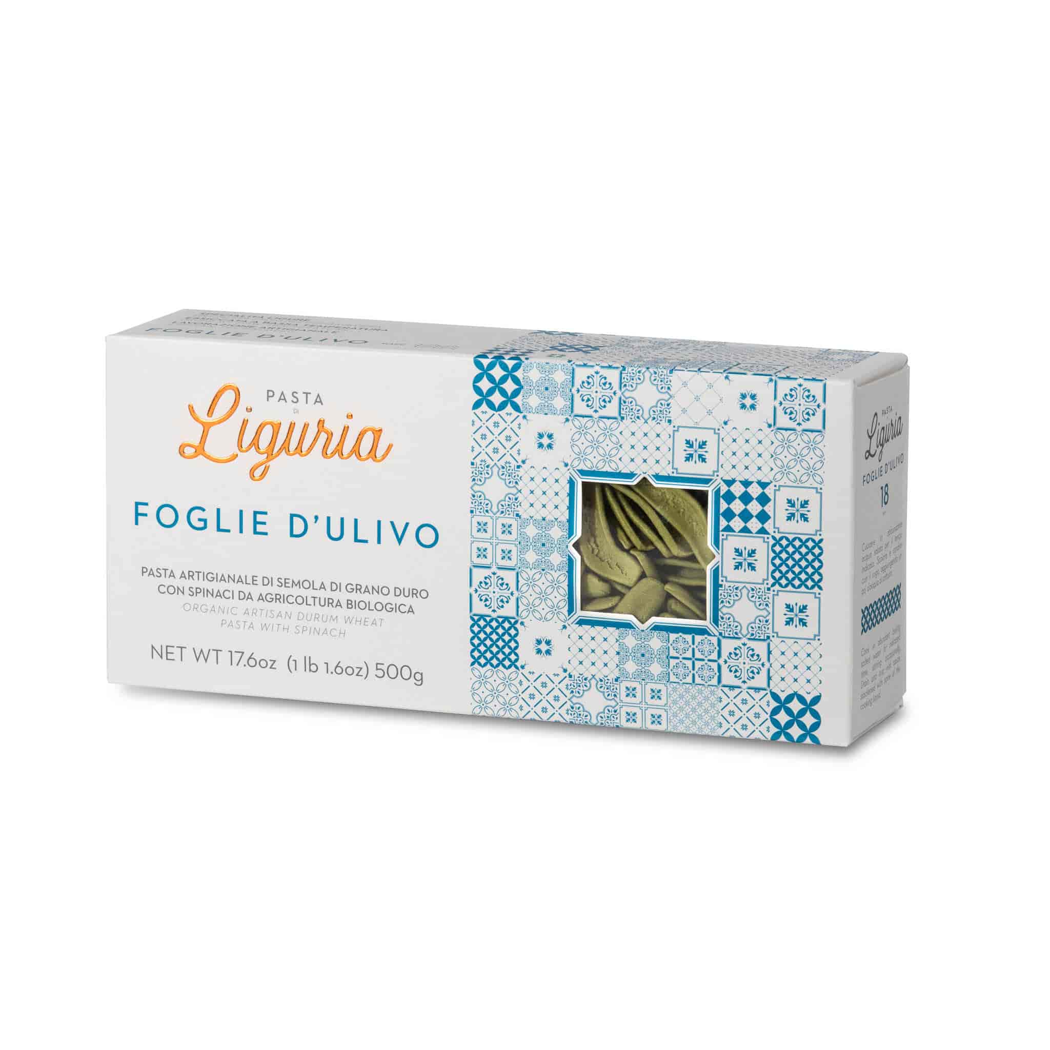 Pasta Liguria Foglie D'Ulivo, 500g