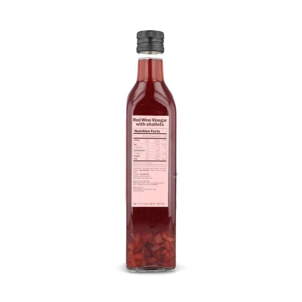 Martin Pouret Orleans Red Wine Vinegar with French Shallots, 500ml