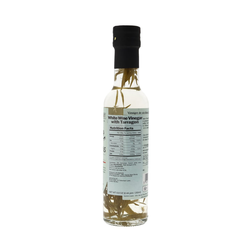 Martin Pouret Orleans White Wine Vinegar with French Tarragon, 250ml