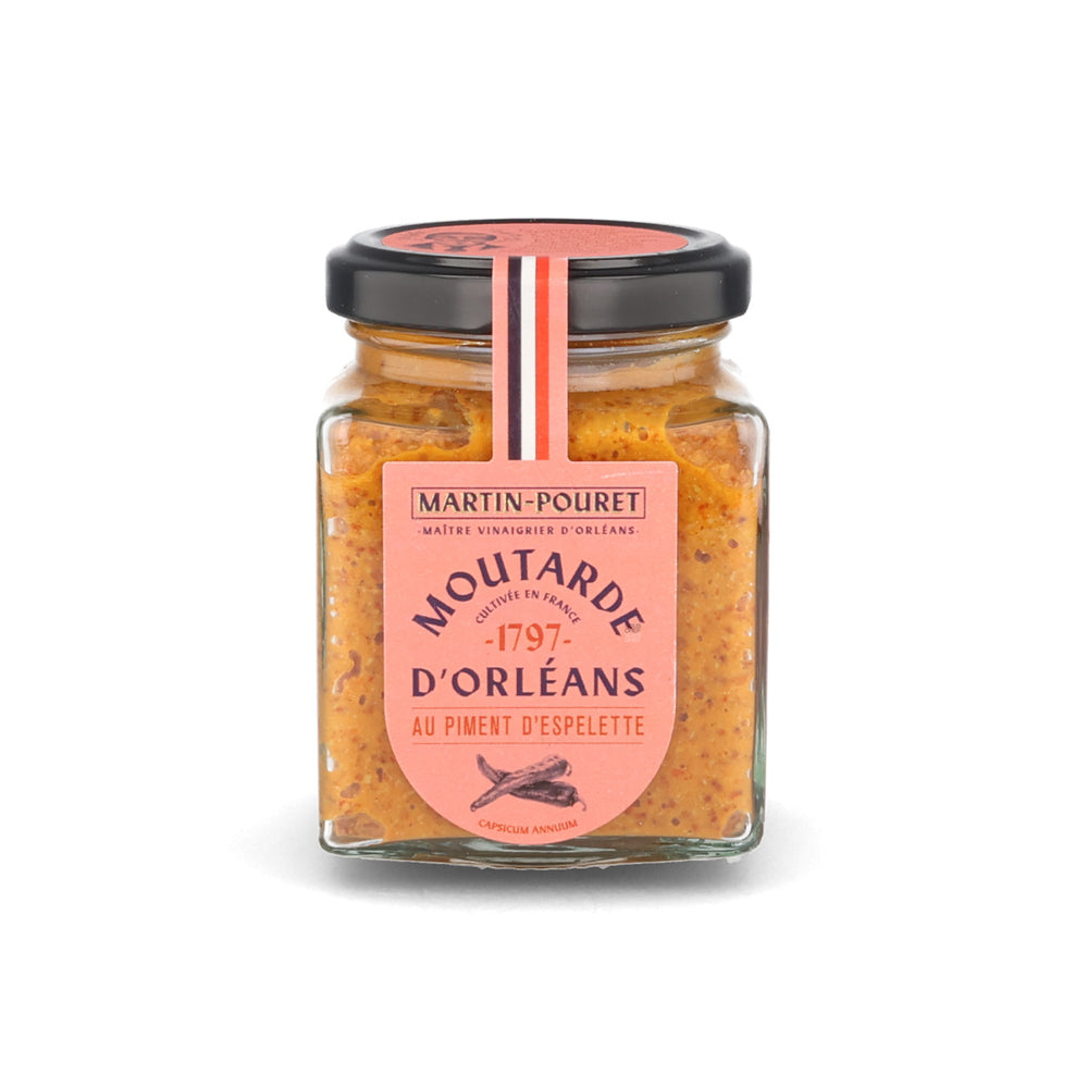 Martin Pouret Orleans PDO Espelette Pepper Mustard, 200g