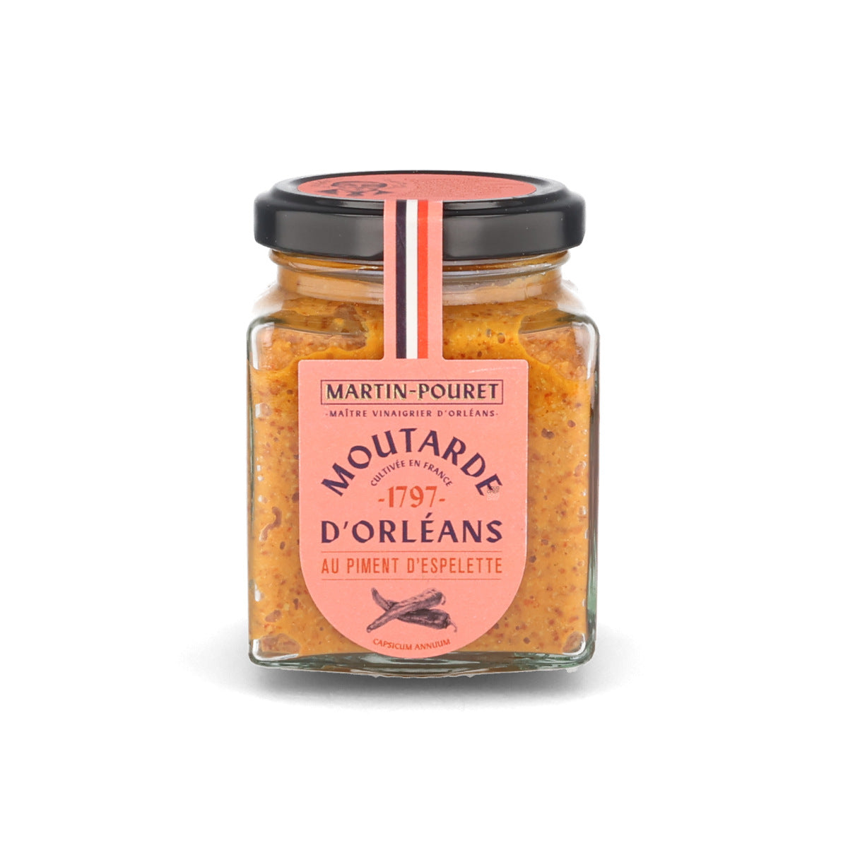 Martin Pouret Orleans PDO Espelette Pepper Mustard, 200g