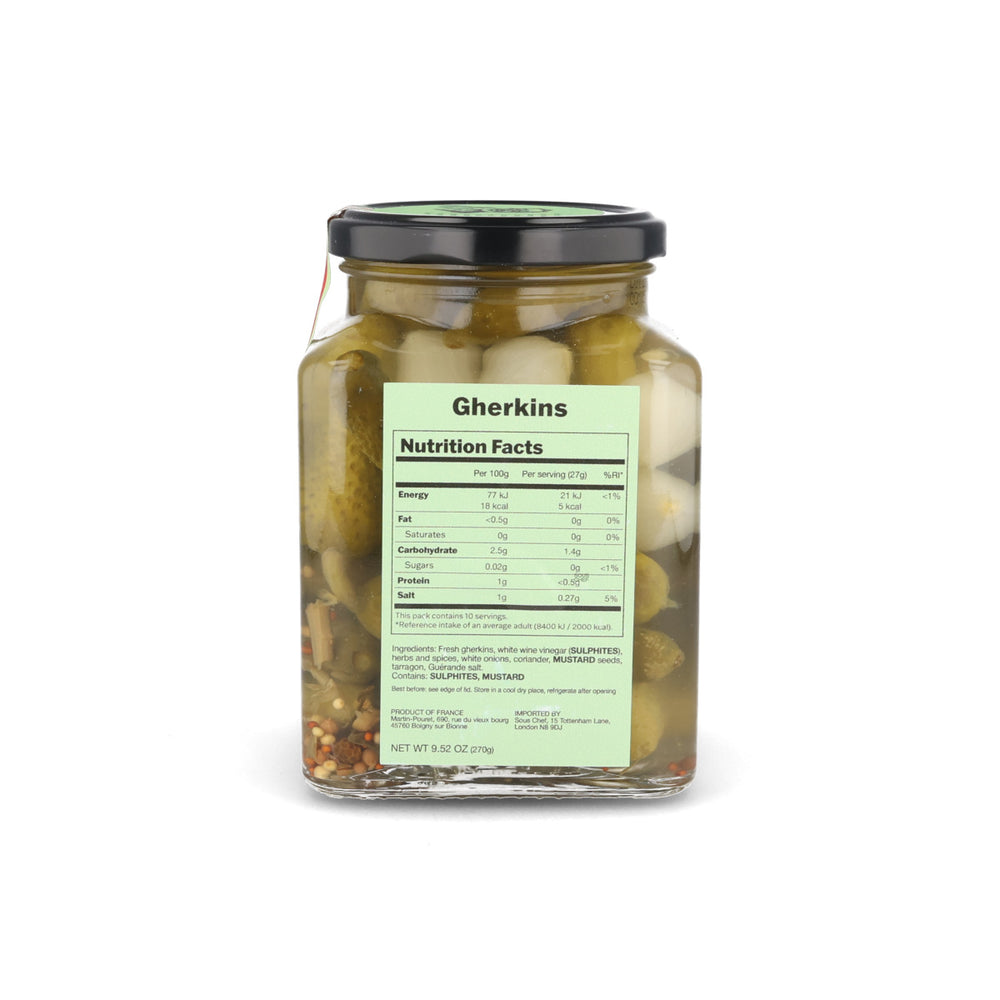 Martin Pouret Loire Valley French Gherkins, 270g