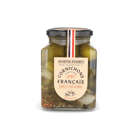 Martin Pouret Sour and "Not So Sweet" French Gherkins, 270g