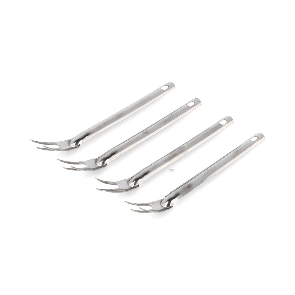 Set of 100 Stainless Steel Canape Tasting Forks