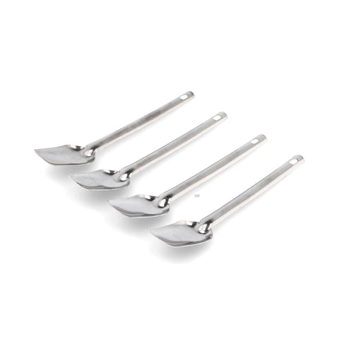 Set of 100 Stainless Steel Canape Gelato Spoons