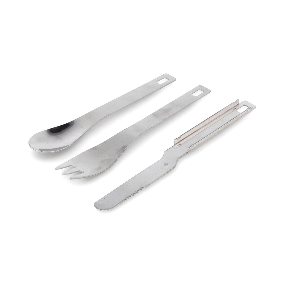 Set of 10 Stainless Steel 3 Piece Canape Utensil Kits