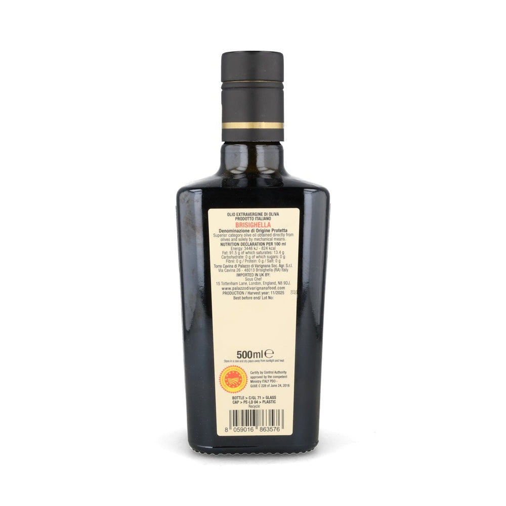 Palazzo di Varignana Brisighella DOP Monocultivar Extra Virgin Olive Oil, 500ml