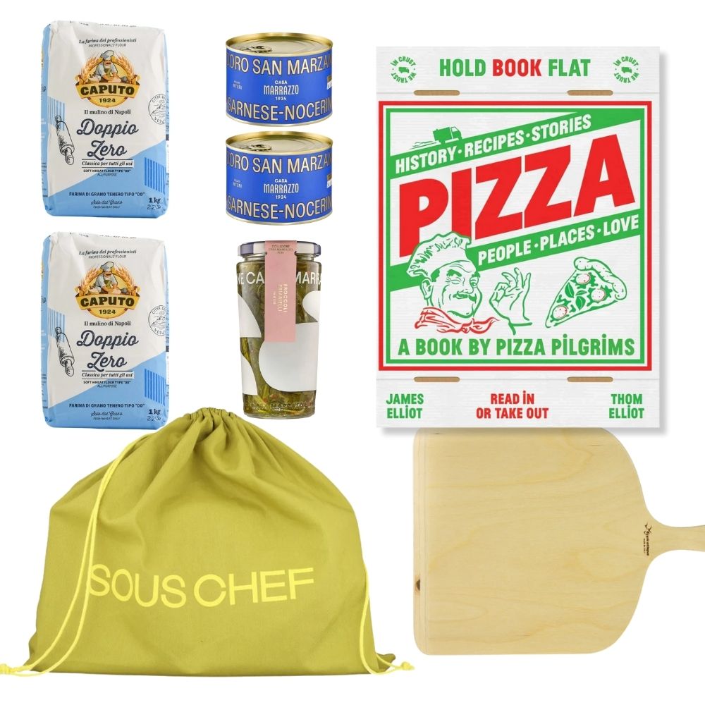 Pizza Pilgrims Cookbook and Ingredients Set