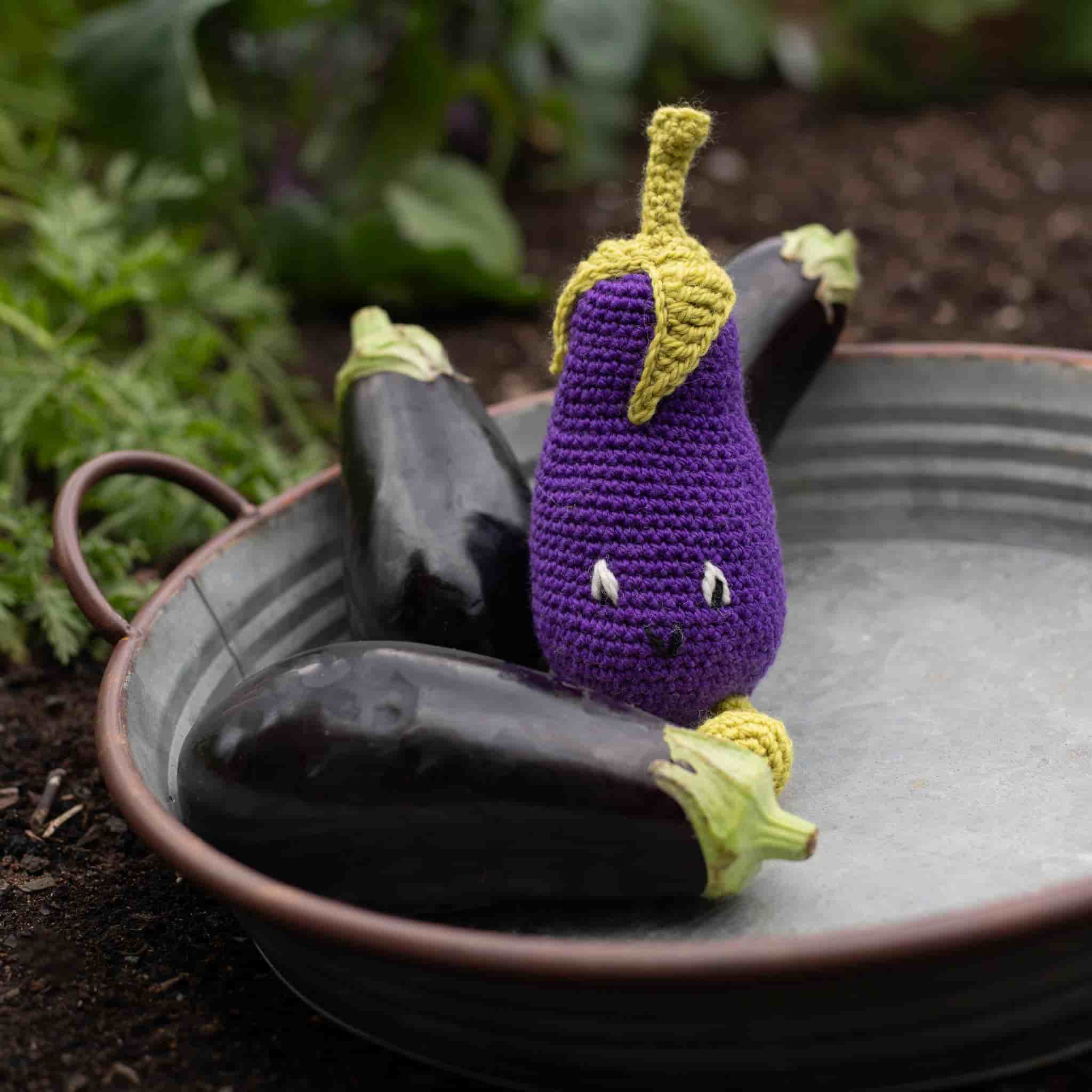 Make Your Own Aubergine Crochet Kit