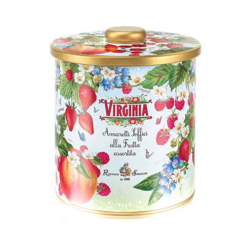 Amaretti Virginia Soft Amaretti Fruity Selection in Tin, 220g