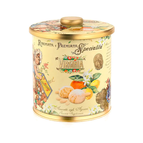Amaretti Virginia Soft Citrus Amaretti in Tin, 220g