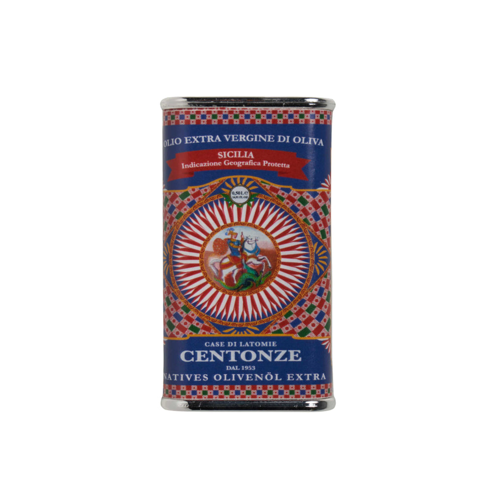 Blue Centonze IGP Sicilian Extra Virgin Olive Oil Fridge Magnet