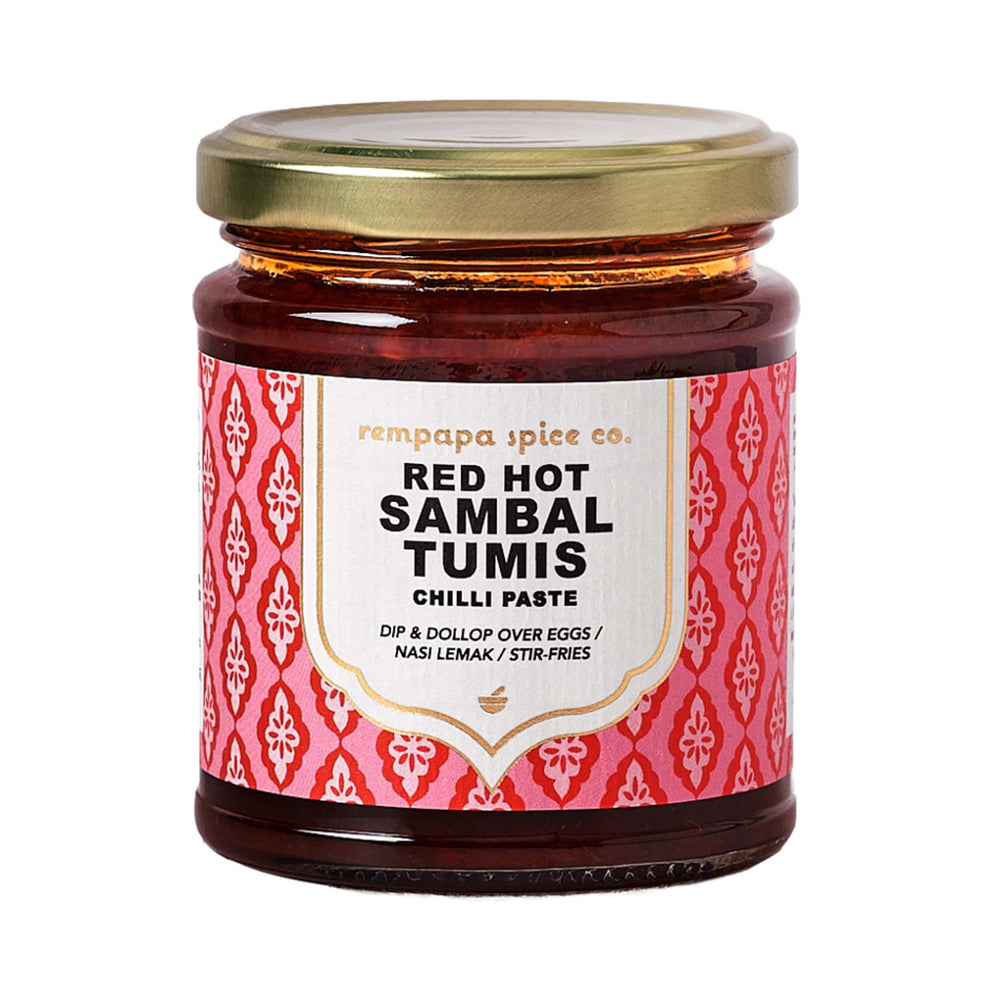 Rempapa Red Hot Sambal Tumis, 180g